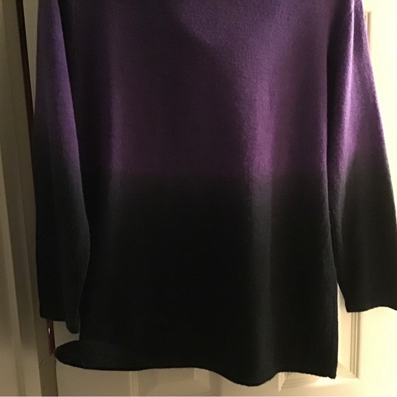 REDUCED ⚜️[2/$38.00]⚜️ Notations Purple Sweater - Picture 4 of 7